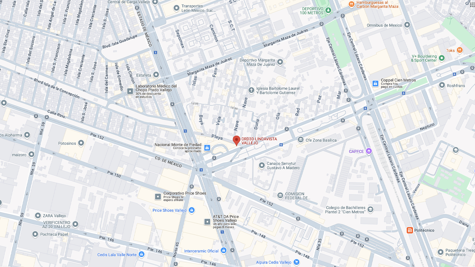 Google map embed