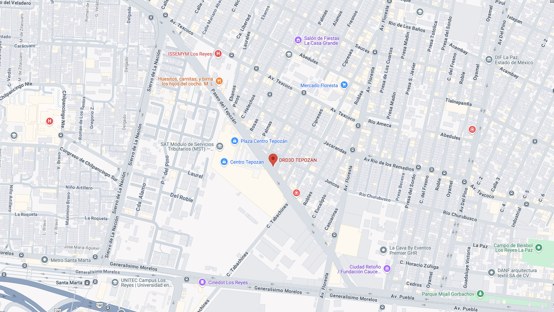 Google map embed